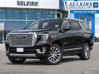 <b>Navigation,  Heads-Up Display,  Leather Seats,  Cooled Seats,  Power Liftgate!</b><br> <br> <br> <br>  Truly an all-purpose vehicle, this GMC Yukon carries a ton of passengers and cargo with ease, and looks good doing it. <br> <br>This GMC Yukon is a traditional full-size SUV thats thoroughly modern. With its truck-based body-on-frame platform, its every bit as tough and capable as a full size pickup truck. The handsome exterior and well-appointed interior are what make this SUV a desirable family hauler. This GMC Yukon sits above the competition in tech, features and aesthetics while staying capable and comfortable enough to take the whole family and a camper along for the adventure. <br> <br> This onyx black SUV  has a 10 speed automatic transmission and is powered by a  277HP 3.0L Straight 6 Cylinder Engine.<br> <br> Our Yukons trim level is Denali. This Premium Yukon Denali comes with an ultra premium design, featuring a massive 15 inch heads up display, cooled leather seats, an impressive Magnetic Ride Control suspension, a large 10.2 inch colour touchscreen featuring navigation, wireless Apple CarPlay, Android Auto, an exclusive interior dash design, chrome exterior accents, a unique front grille and LED headlights. This distinctive SUV also includes a leather wheel, power liftgate, a Bose Surround audio system, 4G WiFi hotspot, GMC Connected Access, a remote engine start, HD Surround Vision, Teen Driver Technology, front and rear pedestrian alert, front and rear parking assist, lane keep assist with lane departure warning, tow/haul mode, automatic emergency braking, trailering equipment, wireless charging and plenty of cargo room! This vehicle has been upgraded with the following features: Navigation,  Heads-up Display,  Leather Seats,  Cooled Seats,  Power Liftgate,  Lane Keep Assist,  Remote Start. <br><br> <br>To apply right now for financing use this link : <a href=https://www.selkirkchevrolet.com/pre-qualify-for-financing/ target=_blank>https://www.selkirkchevrolet.com/pre-qualify-for-financing/</a><br><br> <br/> Weve discounted this vehicle $4697.    Incentives expire 2024-05-31.  See dealer for details. <br> <br>Selkirk Chevrolet Buick GMC Ltd carries an impressive selection of new and pre-owned cars, crossovers and SUVs. No matter what vehicle you might have in mind, weve got the perfect fit for you. If youre looking to lease your next vehicle or finance it, we have competitive specials for you. We also have an extensive collection of quality pre-owned and certified vehicles at affordable prices. Winnipeg GMC, Chevrolet and Buick shoppers can visit us in Selkirk for all their automotive needs today! We are located at 1010 MANITOBA AVE SELKIRK, MB R1A 3T7 or via phone at 204-482-1010.<br> Come by and check out our fleet of 80+ used cars and trucks and 170+ new cars and trucks for sale in Selkirk.  o~o