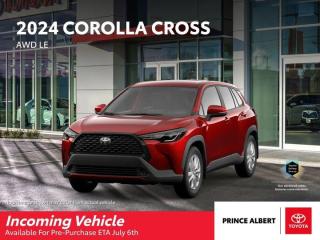 New 2024 Toyota Corolla Cross LE for sale in Prince Albert, SK