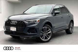 Used 2022 Audi Q3 45 2.0T Komfort quattro 8sp Tiptronic for sale in Burnaby, BC