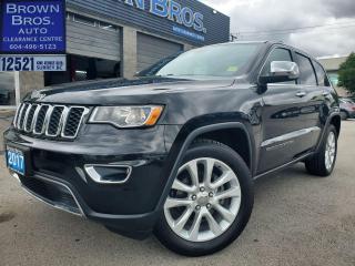 Used 2017 Jeep Grand Cherokee LOCAL, 4WD 4dr Limited for sale in Surrey, BC