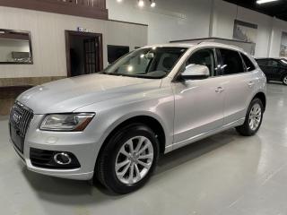 This 2013 AUDI Q5 3.0L 6CYL PREMIUM PLUS is in absolute perfect condition LIKE NEW with ONLY 66074 kms. Comes with all the amazing features from Audi from parking distance control, panorama roof, leather heated seats front and back, camera, navigation, lane sensors and much more.....<br>MUST SEE!!!<br>NO ACCIDENTS<br>Extended Warranty available<br>Accessories available at request. H.S.T. & licensing extra.<br>As per omvic regulations this vehicle is not certified and e-tested. Certification and 90 day powertrain warranty is available for $899.<br>FINANCING and LEASING options at preferred rates on O.A.C. on all vehicles.<br>Call us 905-760-1909<br>         <br>Please visit our new 20,000 sqft showroom, No haggle, No hassle in a care free environment with Espresso or Cappuccino by Lavazza on us!<br><br>