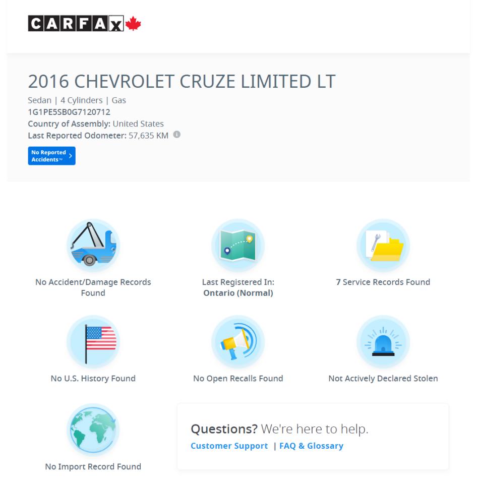 2016 Chevrolet Cruze LIMITED LT+Camera+Remote Start+CLEAN CARFAX Photo12