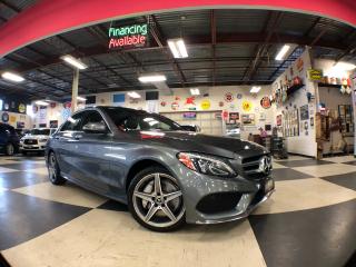 Used 2018 Mercedes-Benz C-Class C 300 AMG PKG 4MATIC P/ROOF NAVI B/SPOT CAMERA for sale in North York, ON