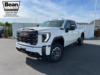 New 2024 GMC Sierra 2500 HD AT4 DURAMAX 6.6L V8 TURBO DIESEL WITH REMOTE START/ENTRY, SUNROOF, HEATED FRONT & REAR SEATS, VENTILATED FRONT SEATS & HEATED STEERING WHEEL for sale in Carleton Place, ON