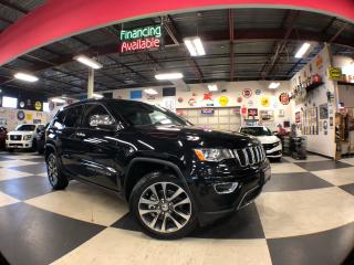 Used 2018 Jeep Grand Cherokee LIMITED 4WD LEATHER PANO/ROOF NAVI B/SPOT CAMERA for sale in North York, ON