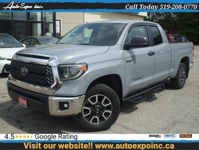 2018 Toyota Tundra SR5 Plus 4x4 Double Cab 5.7L,One Owner,Certified,,
