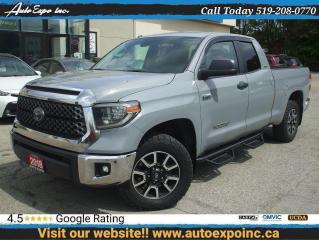 Used 2018 Toyota Tundra SR5 Plus 4x4 Double Cab 5.7L,One Owner,Certified,, for sale in Kitchener, ON
