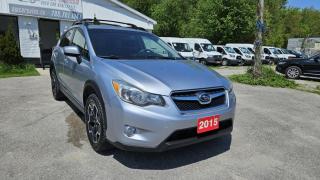 CLEAN CARFAX REPORT, No Accidents, Low Mileage<br><br>2015 Subaru XV Crosstrek 5dr Man 2.0i Premium featuring Hands free phone, Power Sunroof, Back up camera, Cruize Control, Air Conditioning, Heated Seats, Heated Side Mirrors w/Manual Folding, Fixed Rear Window w/Fixed Interval Wiper and Defroster, Deep Tinted Glass, Variable Intermittent Wipers w/Heated Wiper Park, Fully Galvanized Steel Panels, Chrome Grille<br><br>Purchase price: $14,688 plus HST and LICENSING<br><br>Safety package is available for $799 and includes Ontario Certification, 3 month or 3000 km Lubrico warranty ($1000 per claim) and oil change.<br>If not certified, by OMVIC regulations this vehicle is being sold AS-lS and is not represented as being in road worthy condition, mechanically sound or maintained at any guaranteed level of quality. The vehicle may not be fit for use as a means of transportation and may require substantial repairs at the purchaser   s expense. It may not be possible to register the vehicle to be driven in its current condition.<br><br>CARFAX PROVIDED FOR EVERY VEHICLE<br><br>WARRANTY: Extended warranty with variety terms and coverages is available, please ask our representative for more details.<br>FINANCING: Regardless of your credit score, we are committed to assisting you in obtaining a customized car loan that suits your specific circumstances. Our goal is to help you enhance your credit score significantly by the time you complete your loan term. Our specialists are happy to assist you with all necessary information.<br>TRADE-IN OR SELL: Upgrade your ride by trading-in your vehicle and save on taxes, or Sell it to us, and get the best value for your current vehicle.<br><br>Smart Wheels Used Car Dealership     OMVIC Registered Dealer<br>642 Dunlop St West, Barrie, ON L4N 9M5<br>Phone: 705-721-1341 ext 201<br>Email: Info@swcarsales.ca<br>Web: www.swcarsales.ca<br>Terms and conditions may apply. Price and availability subject to change. Contact us for the latest information<br>