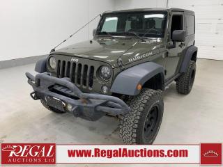 Used 2015 Jeep Wrangler RUBICON for sale in Calgary, AB