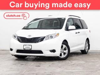 Used 2017 Toyota Sienna 7-Pass V6 w/ Rearview Cam, Bluetooth, Tri Zone A/C for sale in Toronto, ON