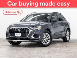 Used 2020 Audi Q3 Komfort AWD w/ Apple CarPlay & Android Auto, Rearview Cam, Bluetooth for sale in Toronto, ON