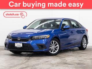 Used 2022 Honda Civic Sedan EX w/ Apple CarPlay & Android Auto, Bluetooth, Dual Zone A/C for sale in Toronto, ON