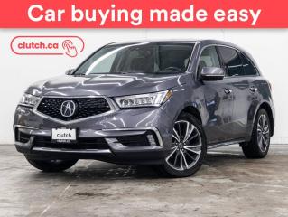 Used 2020 Acura MDX Tech Plus SH-AWD w/ Apple CarPlay & Android Auto, Rearview Cam, Bluetooth for sale in Toronto, ON