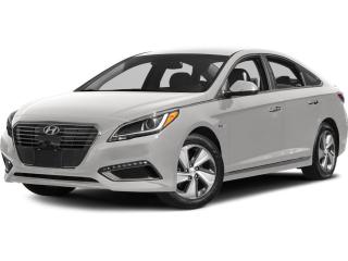 APPLE CARPLAY, PREMIUM AUDIO (Infinity), PUSH BUTTON START 
<P>
Discover the 2016 Hyundai Sonata Plug-in Hybrid Electric Vehicle (PHEV) Ultimate  where eco-friendly performance meets luxury and style. 
<P>
Key Features: 
<P>
1. Advanced Hybrid Performance: 
<P>
Powerful and Efficient: 2.0L GDI engine with a 50 kW electric motor, delivering 202 horsepower. 
<P>
Extended Range: Up to 27 miles on electric alone, over 600 miles combined. 
<P>
Quick Charging: Recharge in 2.7 hours with a Level 2 charger. 
<P>
2. Sleek and Elegant Design: 
<P>
Modern Look: Aerodynamic lines, LED lights, and unique eco-spoke alloy wheels. 
<P>
Premium Touches: Chrome accents and a power sunroof. 
<P>
3. Luxurious Interior: 
<P>
Comfortable and Spacious: Leather seats, heated/ventilated front seats, and a heated steering wheel. 
<P>
Advanced Climate Control: Dual automatic temperature control with CleanAir Ionizer. 
<P>
4. Cutting-Edge Technology: 
<P>
Smart Connectivity: 8-inch touchscreen with navigation, Apple CarPlay, Android Auto, and Infinity audio. 
<P>
Blue Link®: Remote start, climate control, and battery monitoring via smartphone. 
<P>
5. Comprehensive Safety: 
<P>
Driver Assistance: Forward Collision Warning, Lane Departure Warning, Blind Spot Detection, and rearview camera. 
<P>
Durable Build: High-tensile steel construction for enhanced safety. 
<P>
Why Choose the Sonata PHEV Ultimate? 
<P>
Combining outstanding fuel efficiency with luxury, the 2016 Sonata PHEV Ultimate is perfect for the eco-conscious driver seeking style and performance. 
<P>
All Abbotsford Hyundai pre-owned vehicles come complete with remaining Manufacturers Warranty plus a vehicle safety report and a CarFax history report. Abbotsford Hyundai is a BBB accredited pre-owned car dealership, serving the Fraser Valley and our friends in Surrey, Langley and surrounding Lower Mainland areas. We are your Friendly Fraser Valley car dealer. We are located at 30250 Automall Drive in Abbotsford. Call or email us to schedule a test drive. 
<P>
*All Sales are subject to Taxes, $699 Doc fee and $87 Fuel Surcharge.