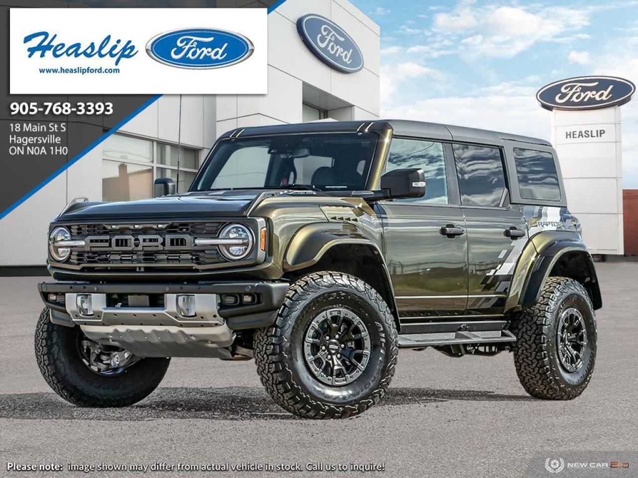 New 2024 Ford Bronco Raptor for sale in Hagersville, ON