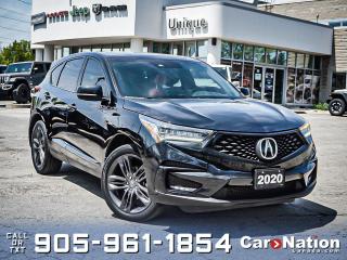 Used 2020 Acura RDX A-Spec AWD| PANO ROOF| NAV| RED LEATHER| for sale in Burlington, ON