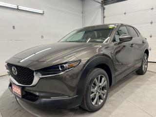 Used 2021 Mazda CX-30 GT AWD | SUNROOF | LEATHER | NAV | HUD | LOW KMS! for sale in Ottawa, ON