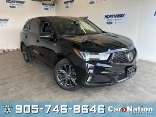 Used 2020 Acura MDX A-SPEC | AWD | LEATHER | SUNROOF | NAV | 7 PASS for sale in Brantford, ON
