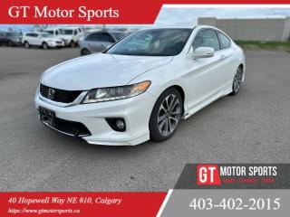Used 2013 Honda Accord EXL | LEATHER | SUNROOF | BLUETOOTH | $0 DOWN for sale in Calgary, AB