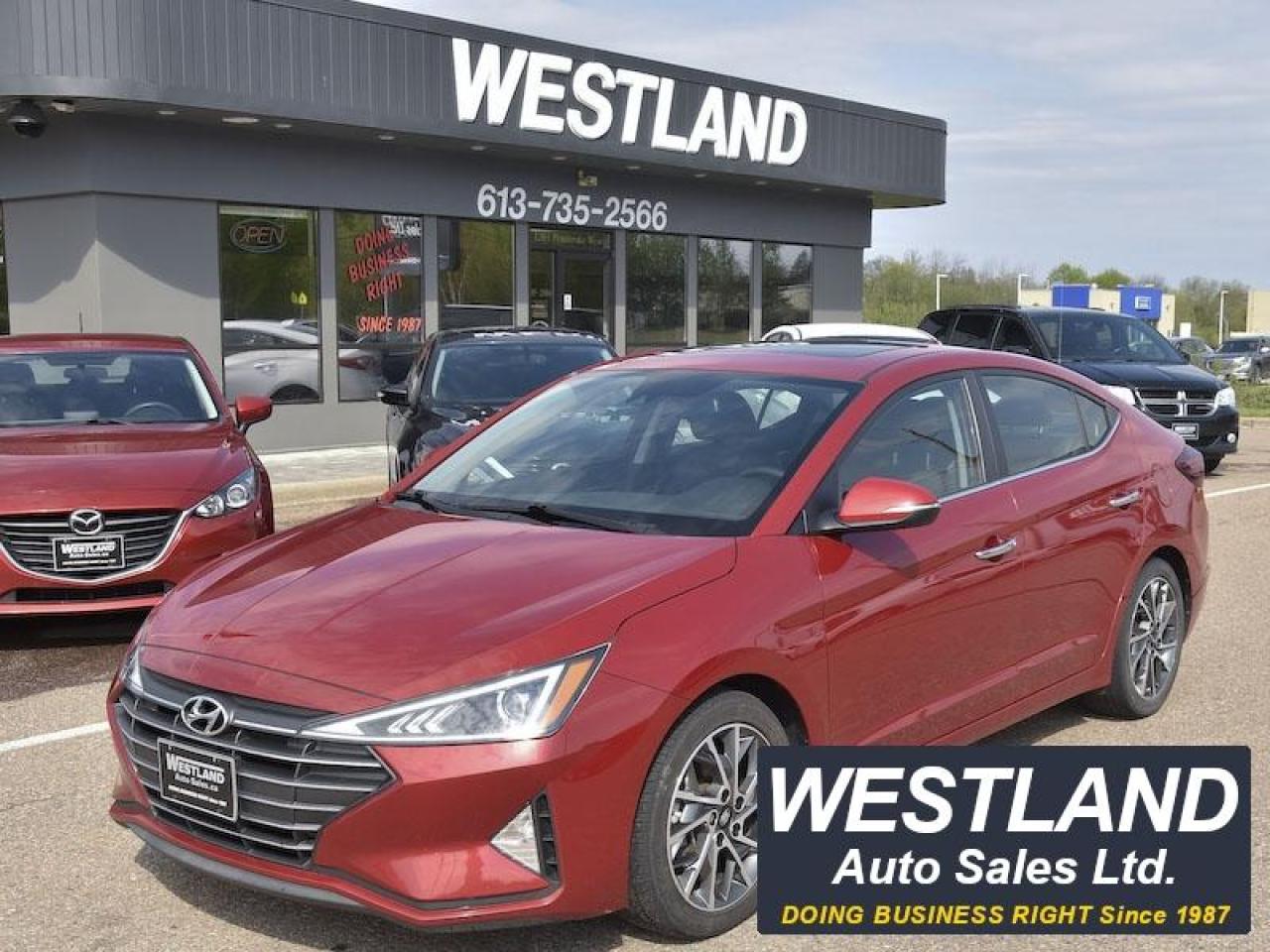 Used 2020 Hyundai Elantra Luxury for sale in Pembroke, ON