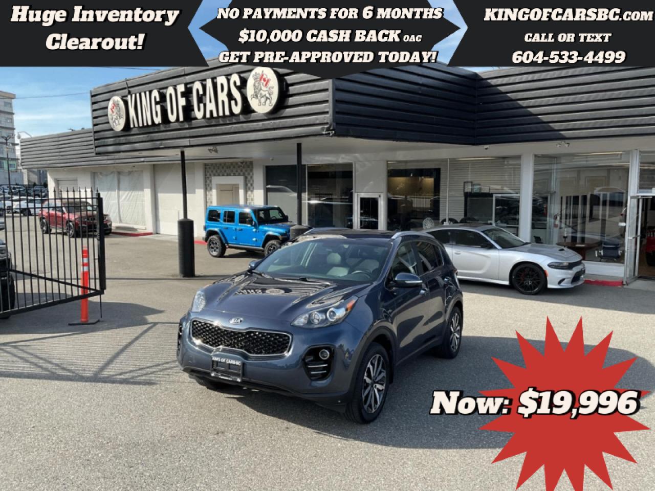 Used 2018 Kia Sportage EX AWD for sale in Langley, BC