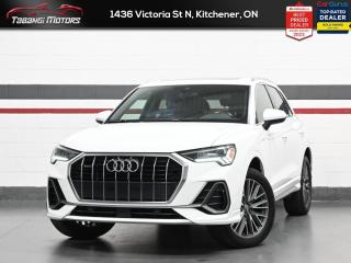 <b>Apple Carplay, Android Auto, S-Line, Panoramic Roof, Heated Seats & Steering Wheel, Audi Pre Sense, Side Assist, Lane Departure Warning, Park Aid! <br></b><br>  Tabangi Motors is family owned and operated for over 20 years and is a trusted member of the UCDA. Our goal is not only to provide you with the best price, but, more importantly, a quality, reliable vehicle, and the best customer service. Serving the Kitchener area, Tabangi Motors, located at 1436 Victoria St N, Kitchener, ON N2B 3E2, Canada, is your premier retailer of Preowned vehicles. Our dedicated sales staff and top-trained technicians are here to make your auto shopping experience fun, easy and financially advantageous. Please utilize our various online resources and allow our excellent network of people to put you in your ideal car, truck or SUV today! <br><br>Tabangi Motors in Kitchener, ON treats the needs of each individual customer with paramount concern. We know that you have high expectations, and as a car dealer we enjoy the challenge of meeting and exceeding those standards each and every time. Allow us to demonstrate our commitment to excellence! Call us at 905-670-3738 or email us at customercare@tabangimotors.com to book an appointment. <br><hr></hr>CERTIFICATION: Have your new pre-owned vehicle certified at Tabangi Motors! We offer a full safety inspection exceeding industry standards including oil change and professional detailing prior to delivery. Vehicles are not drivable, if not certified. The certification package is available for $595 on qualified units (Certification is not available on vehicles marked As-Is). All trade-ins are welcome. Taxes and licensing are extra.<br><hr></hr><br> <br>  <iframe width=100% height=350 src=https://www.youtube.com/embed/41Ad52MFtc0?si=CUcJ8ieu9rUv6d28 title=YouTube video player frameborder=0 allow=accelerometer; autoplay; clipboard-write; encrypted-media; gyroscope; picture-in-picture; web-share referrerpolicy=strict-origin-when-cross-origin allowfullscreen></iframe><br><br><br><br>   While this Q3 is one of the smallest within the Audi line-up, this compact crossover SUV is big on style, interior room, and capability both on the road and off it. This  2020 Audi Q3 is for sale today in Kitchener. <br> <br>With plenty of style and Audis sporty design language, this aggressive 2020 Q3 is packed full of modern technology and luxurious features. The capability and utility in this compact crossover is second to none, with tons of extra space for all of your passengers. With an improved driving position the Q3s cabin is more luxurious, featuring ambient interior lighting, a fully digital gauge cluster, and contrasting microsuede on the dashboard and doors.This  SUV has 53,351 kms. Its  white in colour  . It has a 8 speed automatic transmission and is powered by a  228HP 2.0L 4 Cylinder Engine.  It may have some remaining factory warranty, please check with dealer for details. <br> <br> Our Q3s trim level is Progressiv 45 TFSI quattro. This little crossover is full of style with twin spoke alloy wheels, 2 row sunroof, rain sensing wipers, chrome grille, and LED lighting with front and rear fog lamps. That style continues to the interior with amazing infotainment from a 10 speaker Audi sound system, 8.8 inch touchscreen, voice activation, and audio streaming. A touch of luxury is added with heated leather seats, power liftgate, proximity key, front and rear parking sensors, blind spot monitoring, and lane departure warning.<br><br> <br>To apply right now for financing use this link : <a href=https://kitchener.tabangimotors.com/apply-now/ target=_blank>https://kitchener.tabangimotors.com/apply-now/</a><br><br> <br/><br><hr></hr>SERVICE: Schedule an appointment with Tabangi Service Centre to bring your vehicle in for all its needs. Simply click on the link below and book your appointment. Our licensed technicians and repair facility offer the highest quality services at the most competitive prices. All work is manufacturer warranty approved and comes with 2 year parts and labour warranty. Start saving hundreds of dollars by servicing your vehicle with Tabangi. Call us at 905-670-8100 or follow this link to book an appointment today! https://calendly.com/tabangiservice/appointment. <br><hr></hr>PRICE: We believe everyone deserves to get the best price possible on their new pre-owned vehicle without having to go through uncomfortable negotiations. By constantly monitoring the market and adjusting our prices below the market average you can buy confidently knowing you are getting the best price possible! No haggle pricing. No pressure. Why pay more somewhere else?<br><hr></hr>WARRANTY: This vehicle qualifies for an extended warranty with different terms and coverages available. Dont forget to ask for help choosing the right one for you.<br><hr></hr>FINANCING: No credit? New to the country? Bankruptcy? Consumer proposal? Collections? You dont need good credit to finance a vehicle. Bad credit is usually good enough. Give our finance and credit experts a chance to get you approved and start rebuilding credit today!<br> o~o