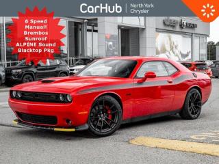Used 2023 Dodge Challenger R/T V8 Manual 6 Speed Performance & Handling Pkgs Sunroof Vented Seats for sale in Thornhill, ON