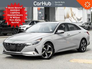 Used 2021 Hyundai Elantra Ultimate Tech IVT Driver Assists Sunroof Navigation for sale in Thornhill, ON
