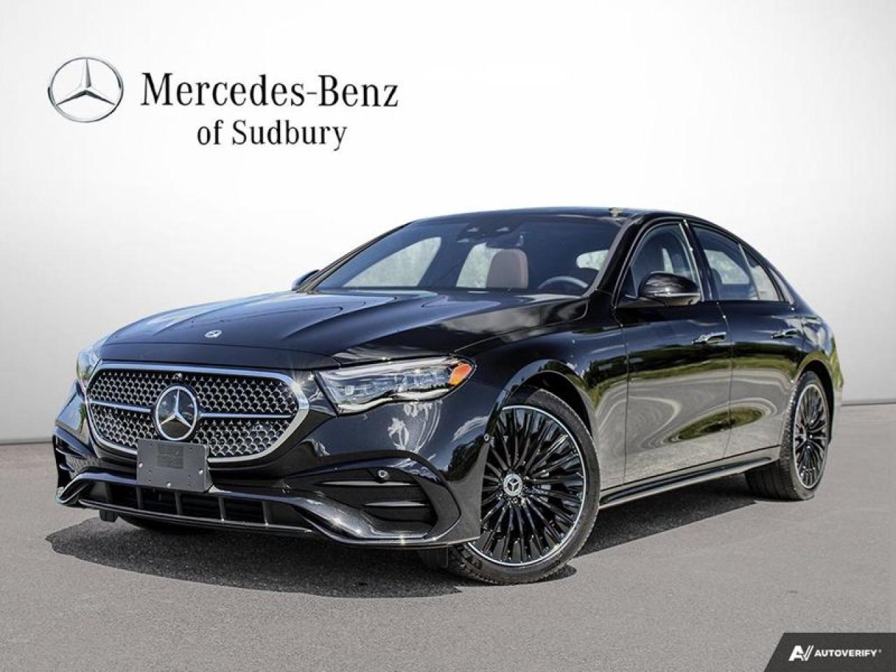 New 2024 Mercedes-Benz E-Class 350 4MATIC Sedan for sale in Sudbury, ON