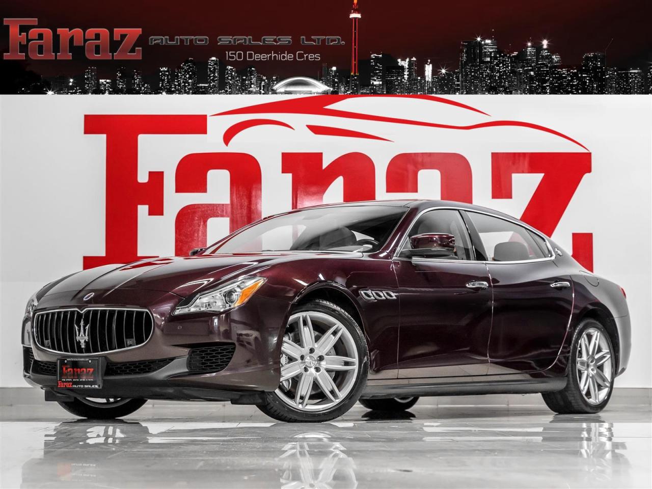 2014 Maserati Quattroporte S Q4|NAVI|REARCAM|LOW KM'S|ONE OWNER Photo