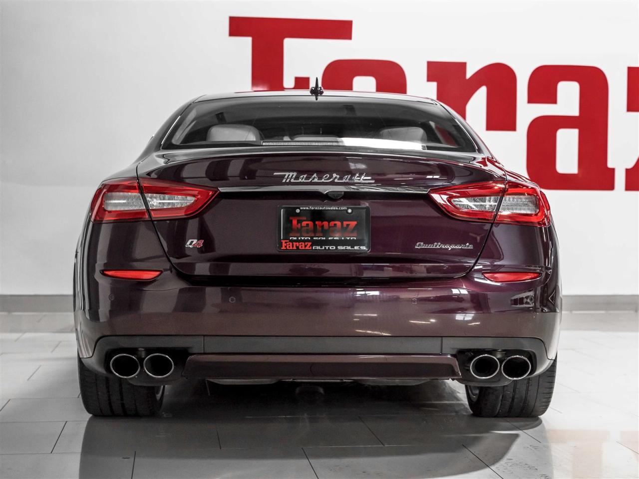 2014 Maserati Quattroporte S Q4|NAVI|REARCAM|LOW KM'S|ONE OWNER Photo