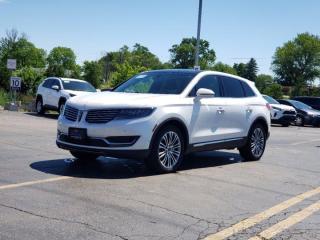 Used 2016 Lincoln MKX Reserve AWD, 2.7t, Leather, Nav, Heated + Cooled Seats, Heated Steering, Power Tailgate, and more! for sale in Guelph, ON