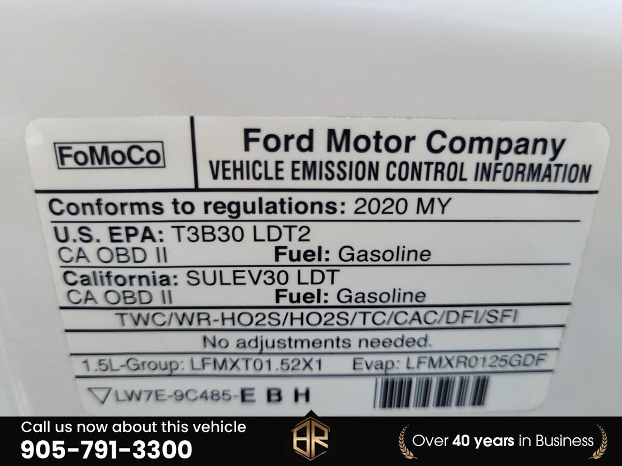 2020 Ford Escape Special Edition Photo