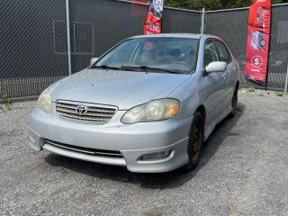 Used 2005 Toyota Corolla S for sale in Trois-Rivières, QC
