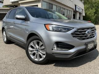 Used 2020 Ford Edge Titanium AWD - LEATHER! NAV! FRONT/REAR CAM! BSM! PANO ROOF! for sale in Kitchener, ON