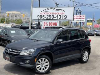 Used 2013 Volkswagen Tiguan Highline 4Motion / Leather / Sunroof / Reverse Camera for sale in Mississauga, ON
