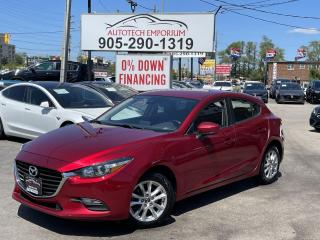Used 2018 Mazda MAZDA3 SPORT GS / Leather / HTD Steering / Blind Spot Assist for sale in Mississauga, ON