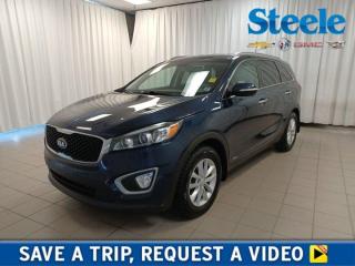 Our 2016 Kia Sorento LX AWD in Blaze Blue exudes sophistication with an edge! Powering this SUV is a TurboCharged 2.0 Litre 4 Cylinder that generates 240hp while tethered to a 6 Speed Automatic transmission for passing ease. This All Wheel Drive team helps to deliver impressive performance with fuel efficiency at approximately 7.8L/100km on the highway! Stunning from every angle, our Sorento LX is enhanced with 17-inch alloy wheels, roof rails, and LED running lights. Inside the well-appointed LX cabin, youll enjoy stain-resistant fabric, a rear camera display, and 40/20/40-split second-row seats that slide and recline. The UVO eServices Infotainment System along with Bluetooth phone and audio connectivity, a CD player, available satellite radio, an auxiliary audio jack and a USB/iPod interface allows you to stay safely connected and listen to whatever music suits your mood. Our Kia Sorento has received top safety ratings and is a model of Kias tireless commitment to safety. Now with the third-generation Sorento, the legacy continues on with trusted active and passive systems, including Electronic Stability Control and a reinforced body of advanced high-strength steel. User-friendly controls, an upscale and spacious cabin, versatility, and ample features for the money make our Sorento an intelligent choice for you! Save this Page and Call for Availability. We Know You Will Enjoy Your Test Drive Towards Ownership! Steele Chevrolet Atlantic Canadas Premier Pre-Owned Super Center. Being a GM Certified Pre-Owned vehicle ensures this unit has been fully inspected fully detailed serviced up to date and brought up to Certified standards. Market value priced for immediate delivery and ready to roll so if this is your next new to your vehicle do not hesitate. Youve dealt with all the rest now get ready to deal with the BEST! Steele Chevrolet Buick GMC Cadillac (902) 434-4100 Metros Premier Credit Specialist Team Good/Bad/New Credit? Divorce? Self-Employed?