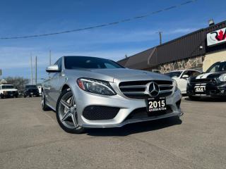Used 2015 Mercedes-Benz C-Class AUTO AWD NO ACCIDENT NAVI BACKUP CAMERA BLIND SPOT for sale in Oakville, ON