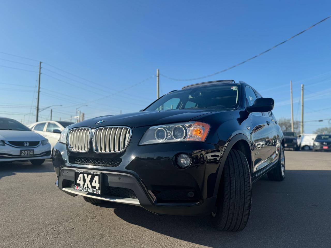 2014 BMW X3 AUTO AWD LOW KM NO ACCIDENT NAVI SAFETY NEW BRAKES - Photo #3