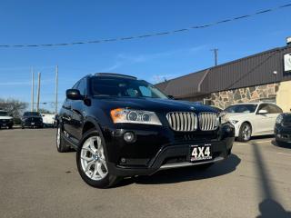 Used 2014 BMW X3 AUTO AWD LOW KM NO ACCIDENT NAVI SAFETY NEW BRAKES for sale in Oakville, ON