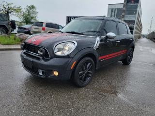 <p>NICE 2011 MINI COOPER COUNTRYMAN S! LOCAL TRADE-IN! WELL SERVICED! DRIVES GREAT! BLUETOOTH, SUNROOF, AWD, HEATED SEATS & MORE!! CALL TODAY!!</p><p> </p><p>THE FULL CERTIFICATION COST OF THIS VEICHLE IS AN <strong>ADDITIONAL $690+HST</strong>. THE VEHICLE WILL COME WITH A FULL VAILD SAFETY AND 36 DAY SAFETY ITEM WARRANTY. THE OIL WILL BE CHANGED, ALL FLUIDS TOPPED UP AND FRESHLY DETAILED. WE AT TWIN OAKS AUTO STRIVE TO PROVIDE YOU A HASSLE FREE CAR BUYING EXPERIENCE! WELL HAVE YOU DOWN THE ROAD QUICKLY!!! </p><p><strong>Financing Options Available!</strong></p><p><strong>TO CALL US 905-339-3330 </strong></p><p>We are located @ 2470 ROYAL WINDSOR DRIVE (BETWEEN FORD DR AND WINSTON CHURCHILL) OAKVILLE, ONTARIO L6J 7Y2</p><p>PLEASE SEE OUR MAIN WEBSITE FOR MORE PICTURES AND CARFAX REPORTS</p><p><span style=font-size: 18pt;>TwinOaksAuto.Com</span></p>