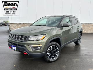 Used 2019 Jeep Compass Trailhawk 2.4L 4CYL WITH REMOTE START/ENTRY, HEATED SEATS, HEATED STEERING WHEEL, 4X4, SELEC-TERRAIN, APPLE CARPLAY AND ANDROID AUTO for sale in Carleton Place, ON