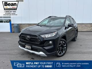 Used 2021 Toyota RAV4 Trail 2.5L 4CYL WITH REMOTE START/ENTRY, HEATED SEATS, HEATED STEERING WHEEL, VENTILATED SEATS, SUNROOF, POWER LIFTGATE, MULTI-TERRAIN SELECT, AWD for sale in Carleton Place, ON