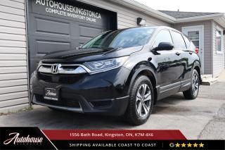 The 2019 Honda CR-V LX offers a blend of comfort, reliability, and advanced features! Packed with Honda Sensing® safety and driver-assistive technologies, Multi-angle rearview camera with guidelines, Bluetooth® HandsFreeLink® and streaming audio, Advanced Compatibility Engineering (ACE) body structure, AWD and so much more! 



<p>**PLEASE CALL TO BOOK YOUR TEST DRIVE! THIS WILL ALLOW US TO HAVE THE VEHICLE READY BEFORE YOU ARRIVE. THANK YOU!**</p>

<p>The above advertised price and payment quote are applicable to finance purchases. <strong>Cash pricing is an additional $699. </strong> We have done this in an effort to keep our advertised pricing competitive to the market. Please consult your sales professional for further details and an explanation of costs. <p>

<p>WE FINANCE!! Click through to AUTOHOUSEKINGSTON.CA for a quick and secure credit application!<p><strong>

<p><strong>All of our vehicles are ready to go! Each vehicle receives a multi-point safety inspection, oil change and emissions test (if needed). Our vehicles are thoroughly cleaned inside and out.<p>

<p>Autohouse Kingston is a locally-owned family business that has served Kingston and the surrounding area for more than 30 years. We operate with transparency and provide family-like service to all our clients. At Autohouse Kingston we work with more than 20 lenders to offer you the best possible financing options. Please ask how you can add a warranty and vehicle accessories to your monthly payment.</p>

<p>We are located at 1556 Bath Rd, just east of Gardiners Rd, in Kingston. Come in for a test drive and speak to our sales staff, who will look after all your automotive needs with a friendly, low-pressure approach. Get approved and drive away in your new ride today!</p>

<p>Our office number is 613-634-3262 and our website is www.autohousekingston.ca. If you have questions after hours or on weekends, feel free to text Kyle at 613-985-5953. Autohouse Kingston  It just makes sense!</p>

<p>Office - 613-634-3262</p>

<p>Kyle Hollett (Sales) - Extension 104 - Cell - 613-985-5953; kyle@autohousekingston.ca</p>

<p>Joe Purdy (Finance) - Extension 103 - Cell  613-453-9915; joe@autohousekingston.ca</p>

<p>Brian Doyle (Sales and Finance) - Extension 106 -  Cell  613-572-2246; brian@autohousekingston.ca</p>

<p>Bradie Johnston (Director of Awesome Times) - Extension 101 - Cell - 613-331-1121; bradie@autohousekingston.ca</p>