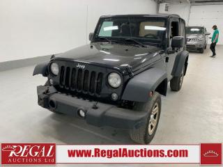 Used 2015 Jeep Wrangler SPORT for sale in Calgary, AB