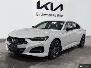 Used 2021 Acura TLX SH-AWD A-Spec SH-AWD | Local Trade | for sale in Winnipeg, MB