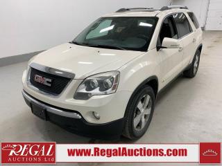Used 2010 GMC Acadia SLT for sale in Calgary, AB