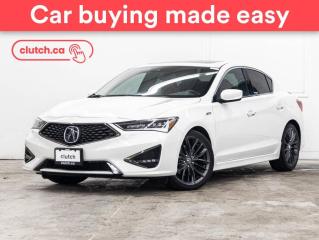 Used 2020 Acura ILX Premium A-Spec Package w/ Apple CarPlay & Android Auto, Bluetooth, Rearview Cam for sale in Toronto, ON