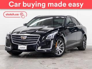 Used 2016 Cadillac CTS Luxury AWD w/ Rearview Cam, Bluetooth, Nav for sale in Bedford, NS